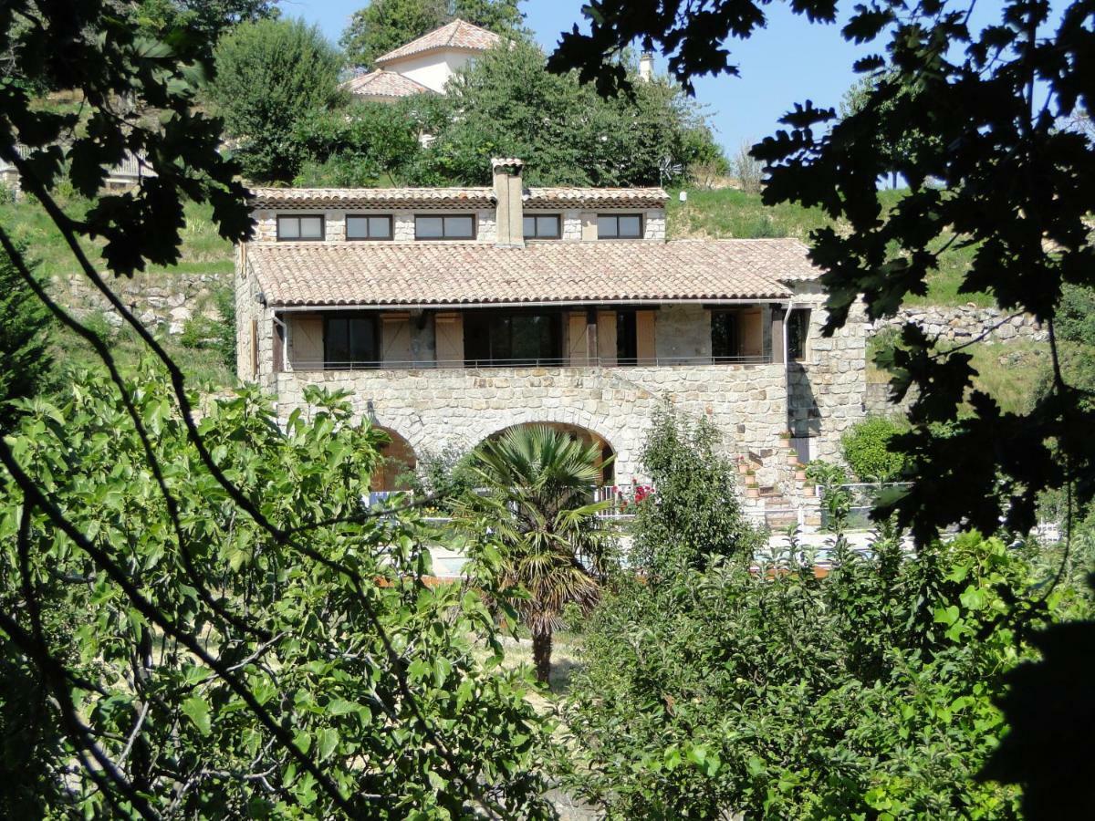Апартаменты Mas De Sarjac Saint-Andeol-de-Vals Экстерьер фото